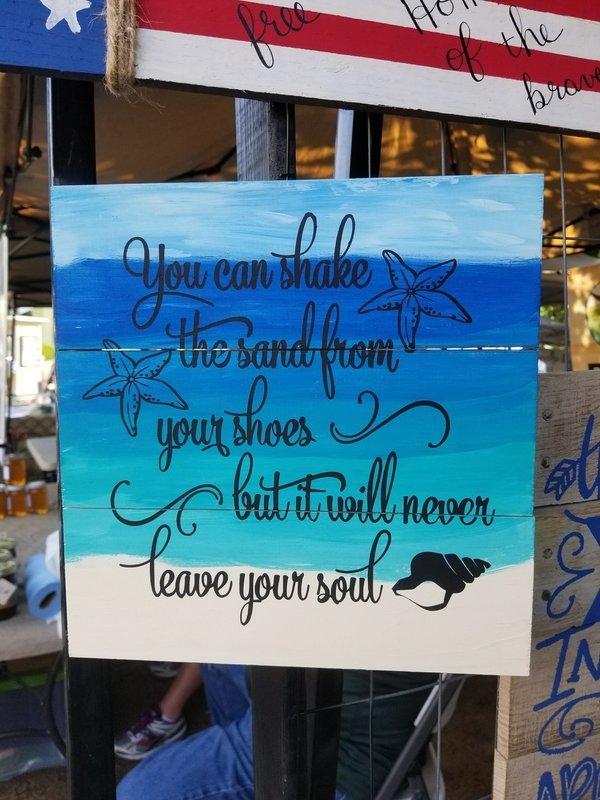 You Can Shake the Sand from your Toes