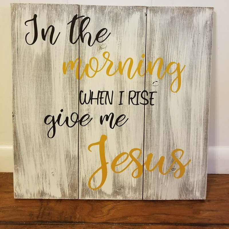 Give me Jesus
