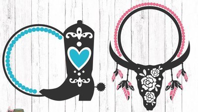 Southern Monogram Frames