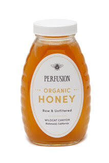 Perfusion Honey.  Raw & unfiltered, large