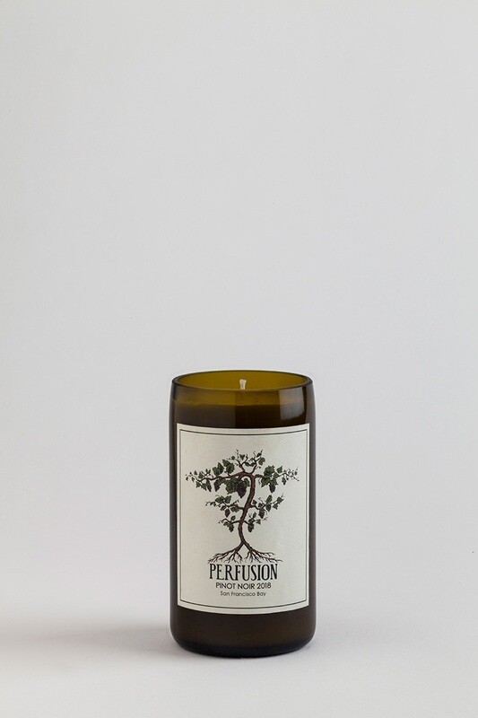 Perfusion Repurposed Wine Bottle Soy Candles (4 scents)