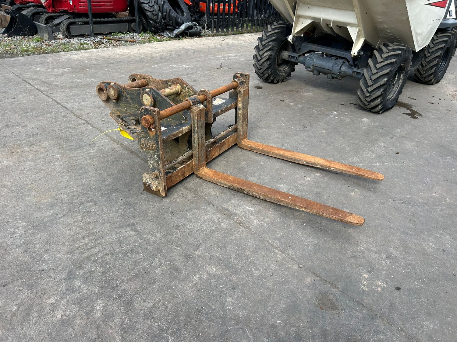 14 Ton excavator pallet forks