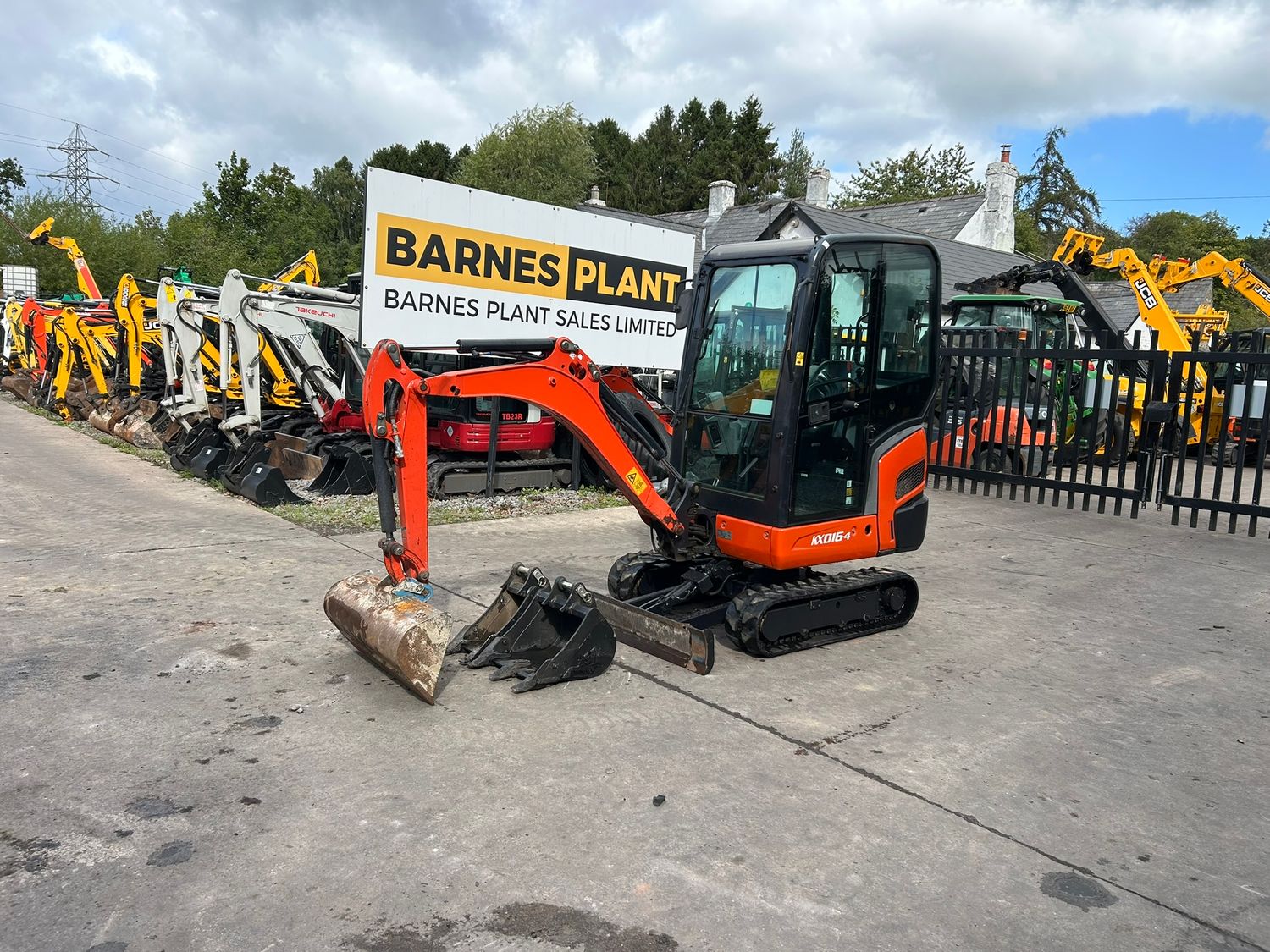 2017 Kubota KX016-4