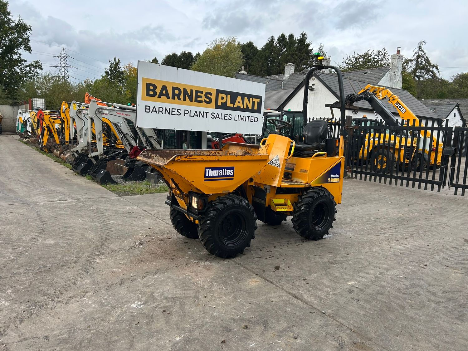 2018 Thwaites 1 ton Hi tip