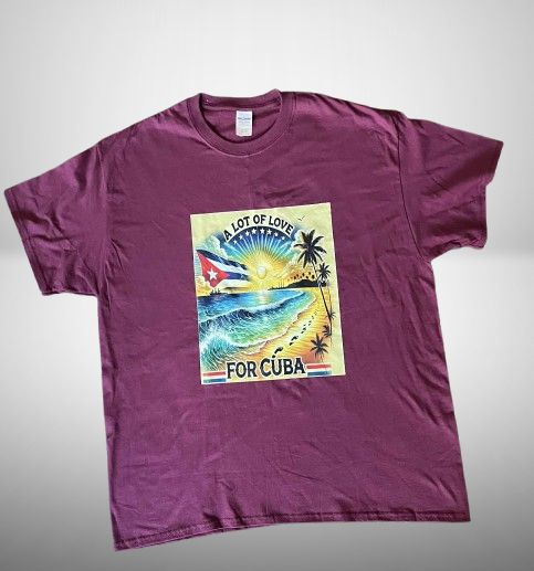 T-Shirt - ALL for CUBA – Tropical Beach Tee