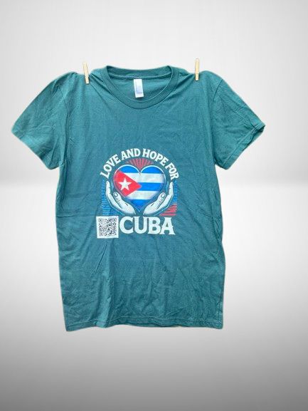 T-Shirt - ALL for CUBA – Heart &amp; Hands Tee