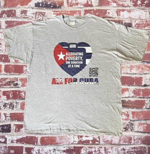 T-Shirt - ALL for CUBA – Alleviating Poverty