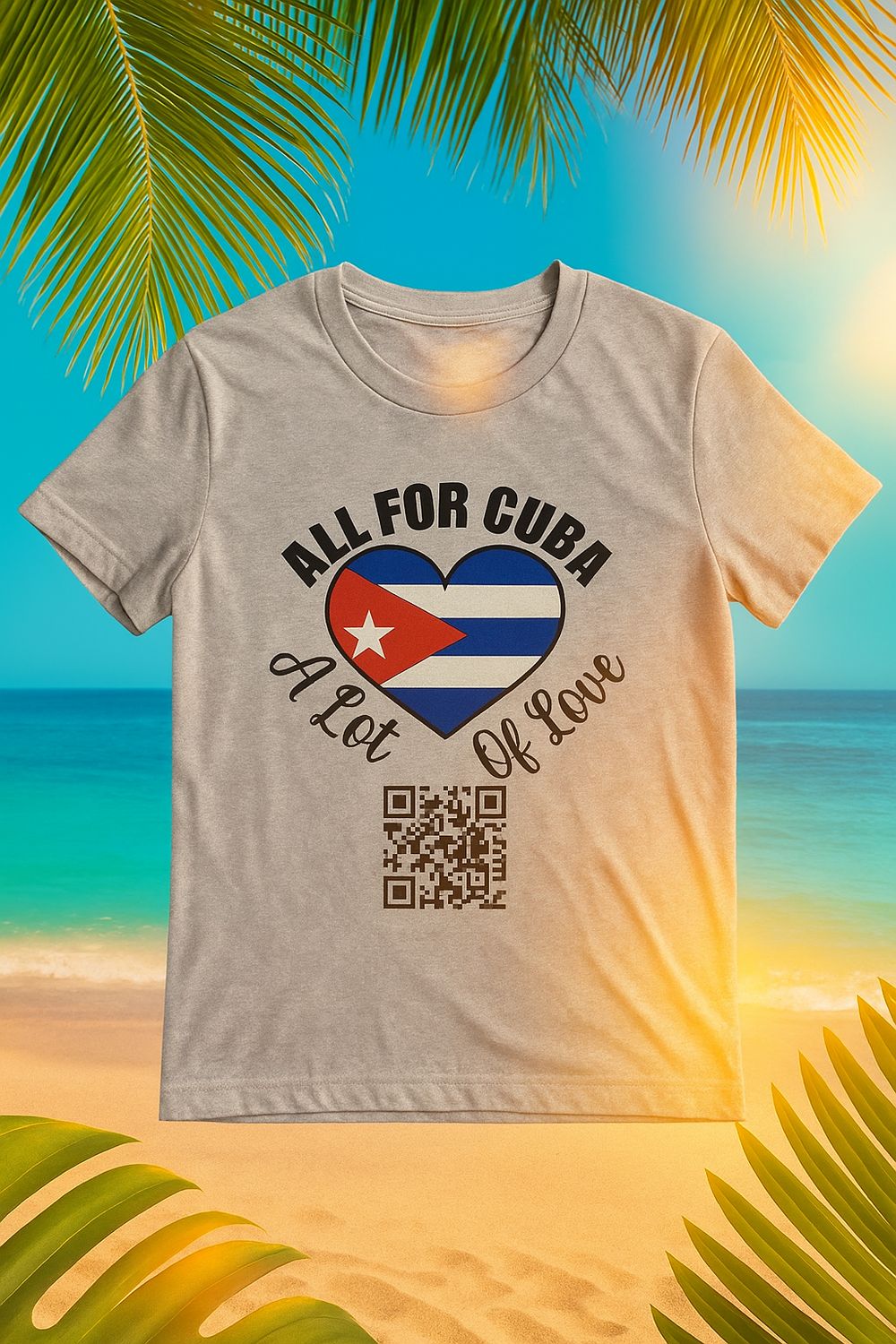 T-Shirt - ALL for CUBA – Logo Tee
