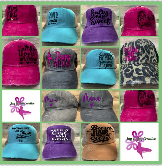 Messy Bun Hats