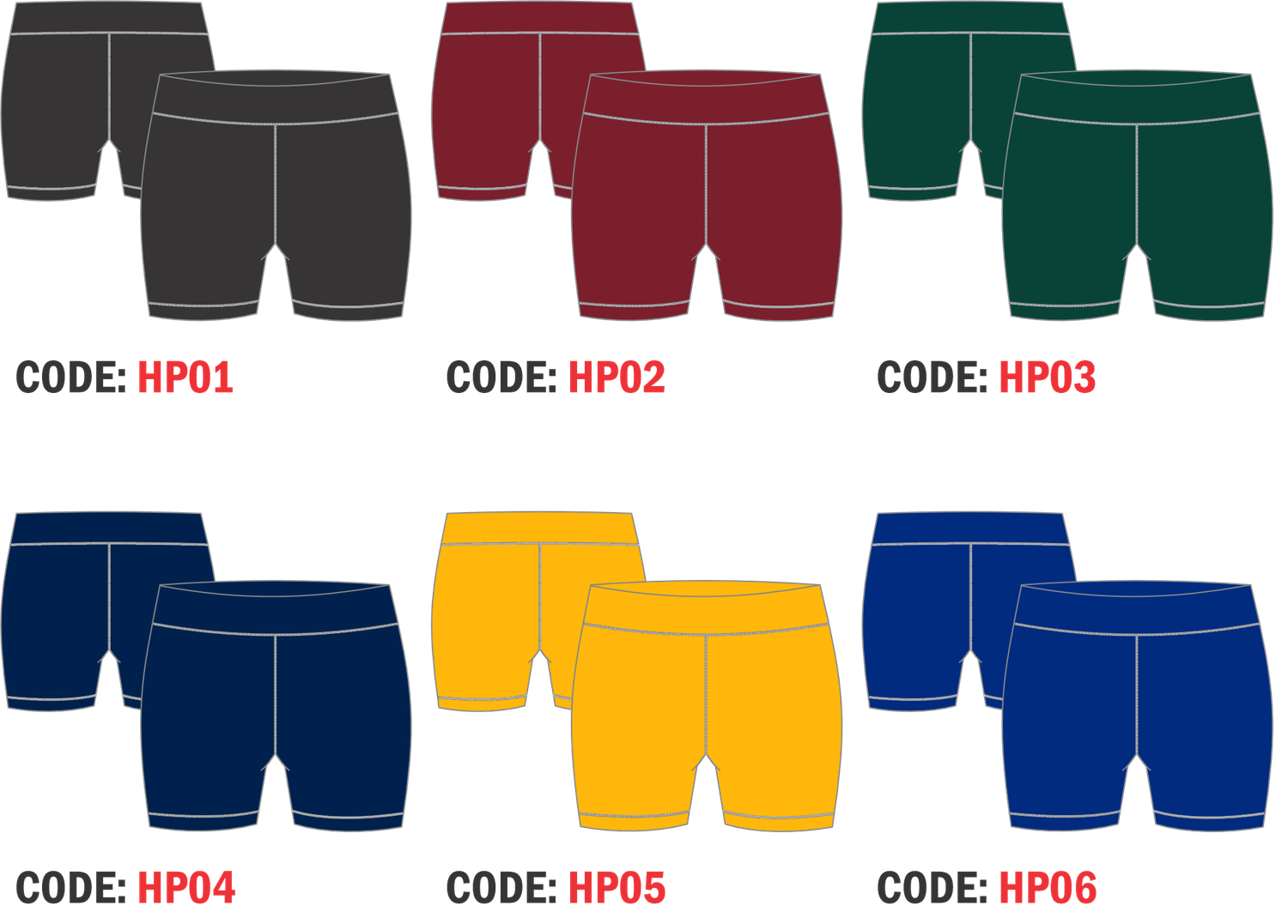 Hotpants • Ladies &amp; Girls