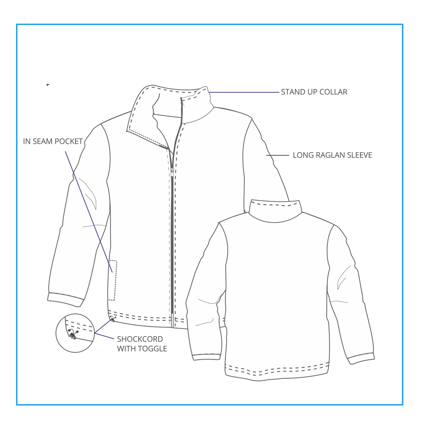 Mens Tracksuit Top • STANDARD CLUB