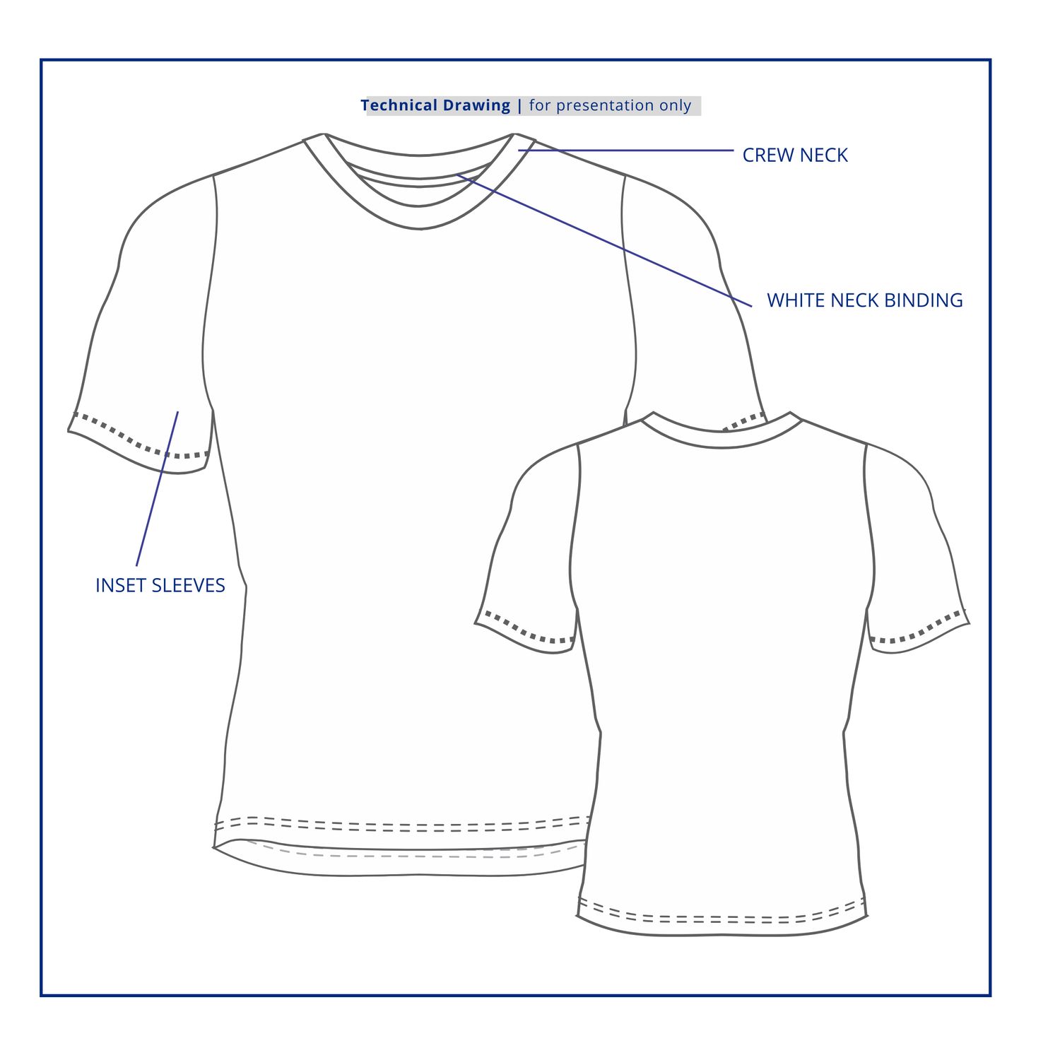 Crew Neck T-Shirt • Ladies