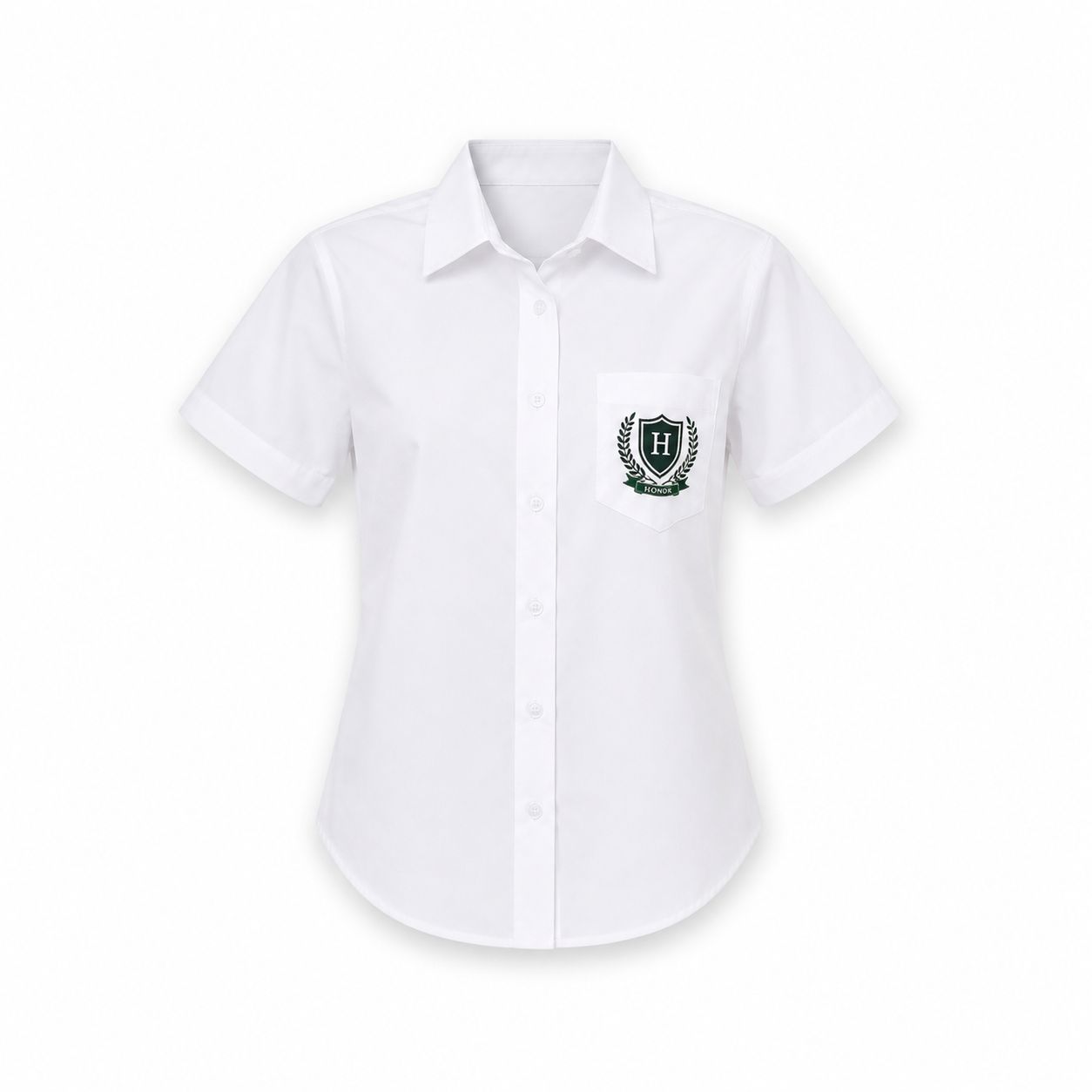 White School Shirts • Girls