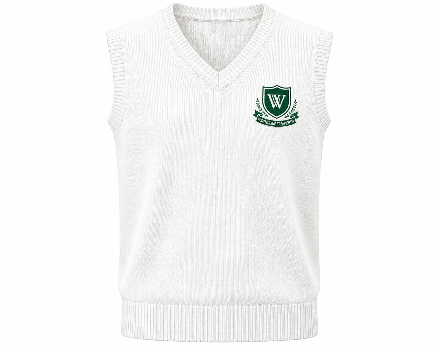 White School Pullover Knit • Ideal for Matrics
