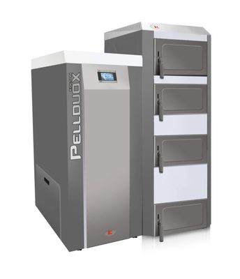 Kotły na pellet PellDuox o mocach od 12 do 25 kW