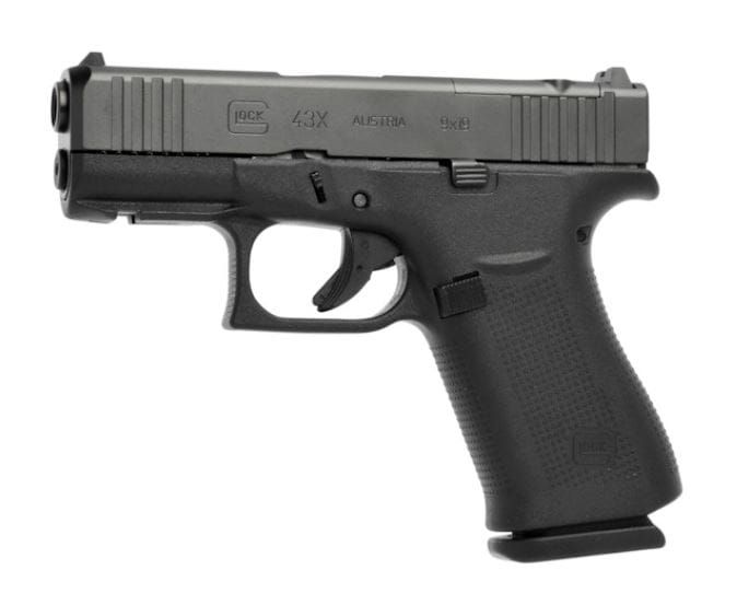 PISTOLET GLOCK 43X Black MOS kal. 9 mm para