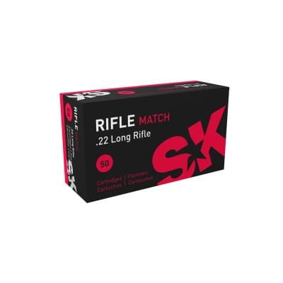Amunicja SK RIFLE MATCH LAPUA .22LR 2,59G