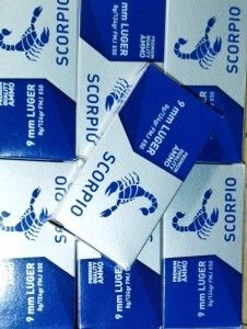 Amunicja Scorpio 9x19mm luger 8g