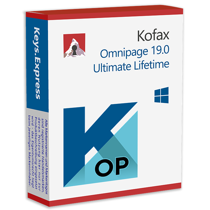 Kofax OmniPage Ultimate 19 
