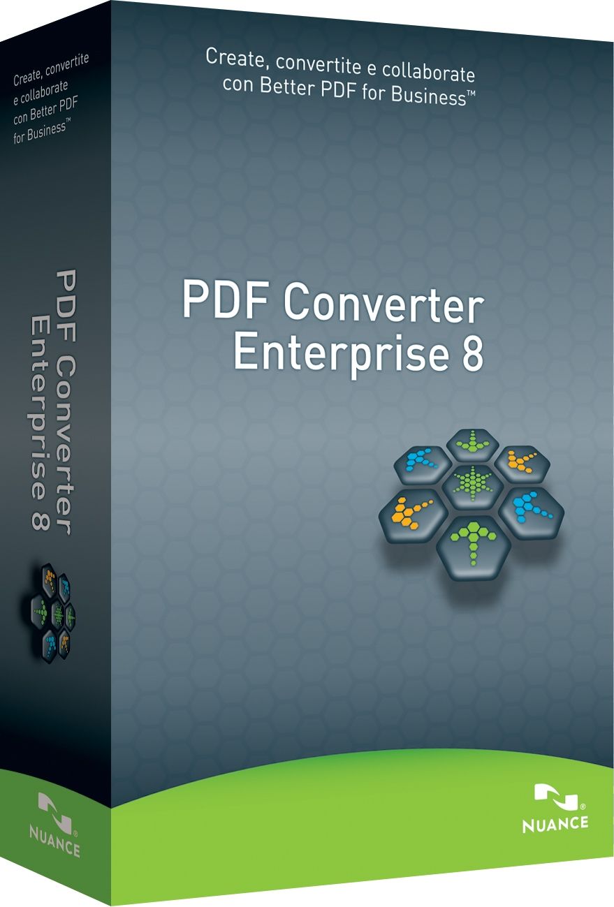 Nuance PDF Converter Enterprise 8.0 