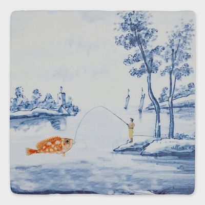 StoryTiles | Een grote vis vangen