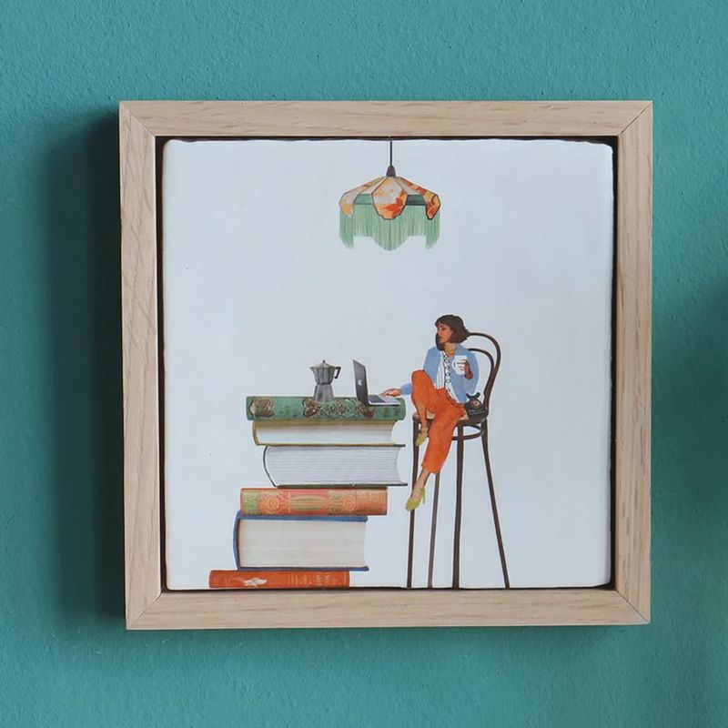 StoryTiles I Houten Frame Medium