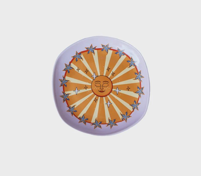 All the luck in the world | Serveerbord zon met sterren