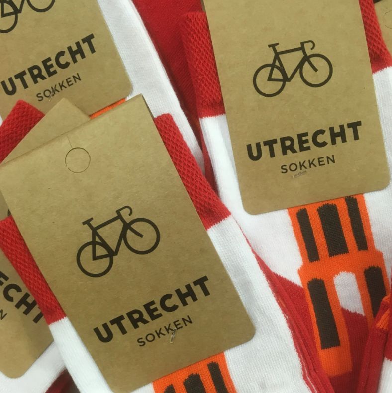 Lucas van Hapert | Utrechtse sokken rood/wit