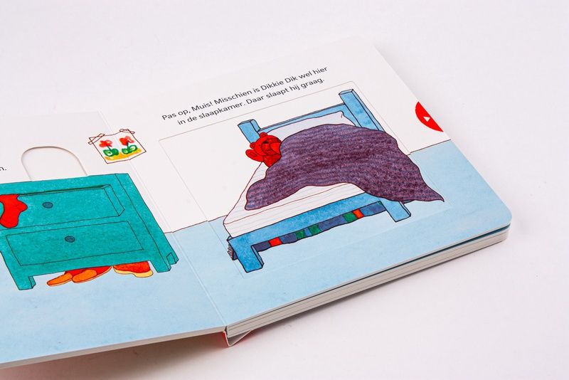 Kinderboek Het huis van Dikkie Dik