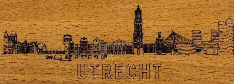 City Shapes | Utrecht borrelplank klein
