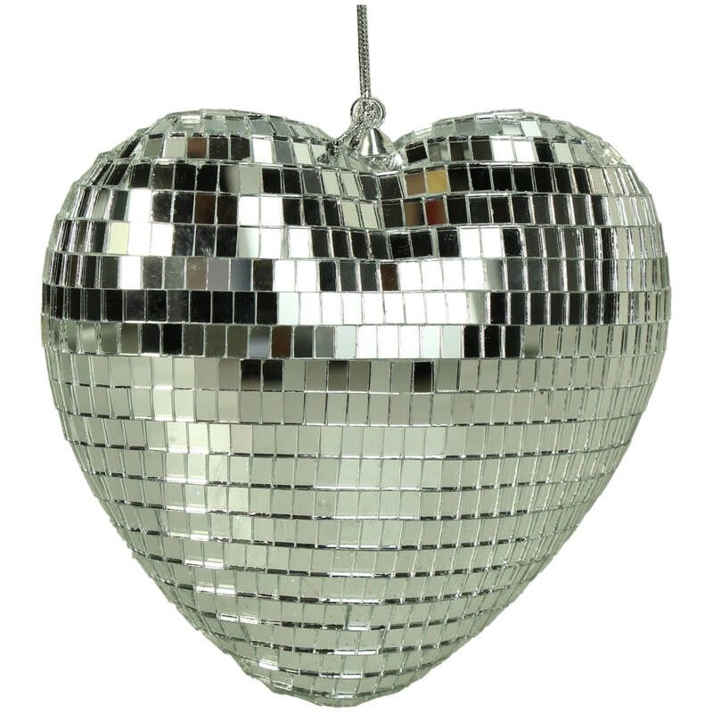 Homebound I Kerstornament Disco hart