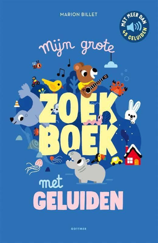 Het is een boek I Mijn grote zoekboek met geluiden