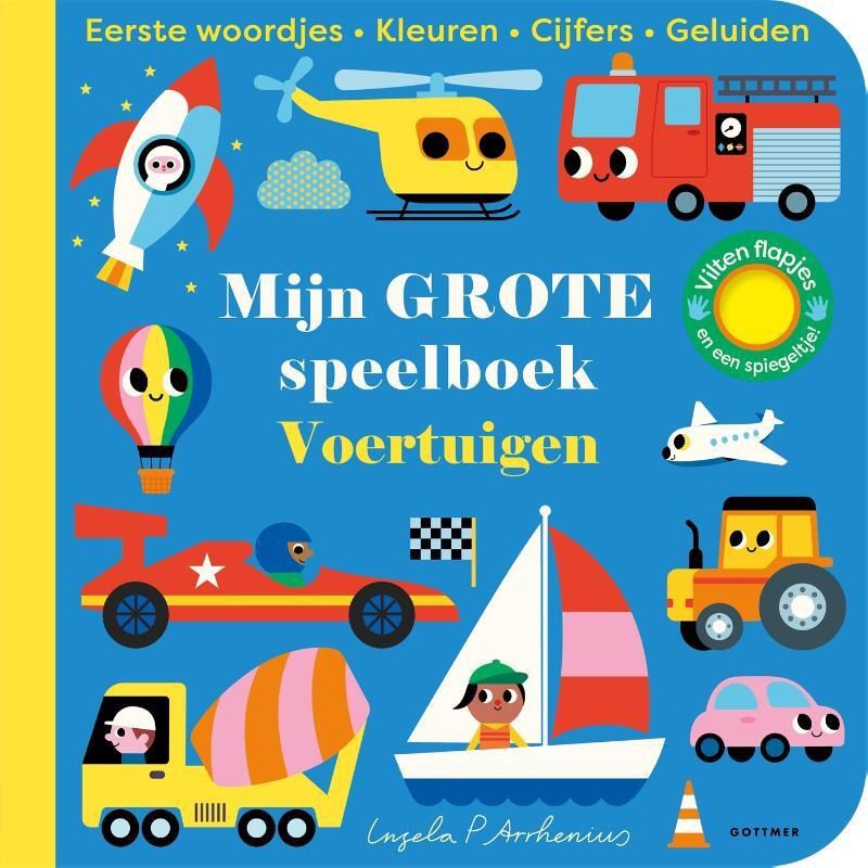 Het is een boek I Mijn grote speelboek - Voertuigen