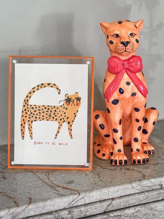 Homebound I Fotolijst oranje - Born to be wild