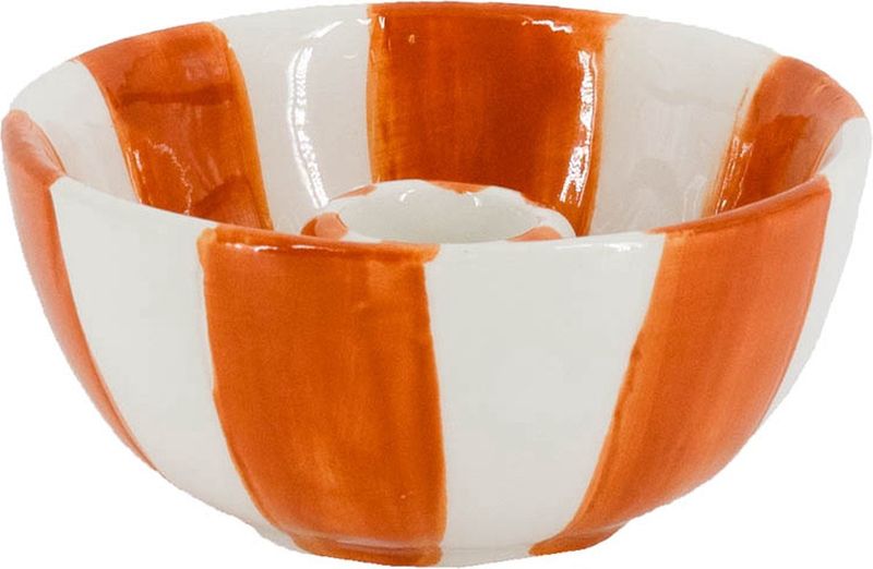 Homebound I Kaarsenstandaard oranje strepen