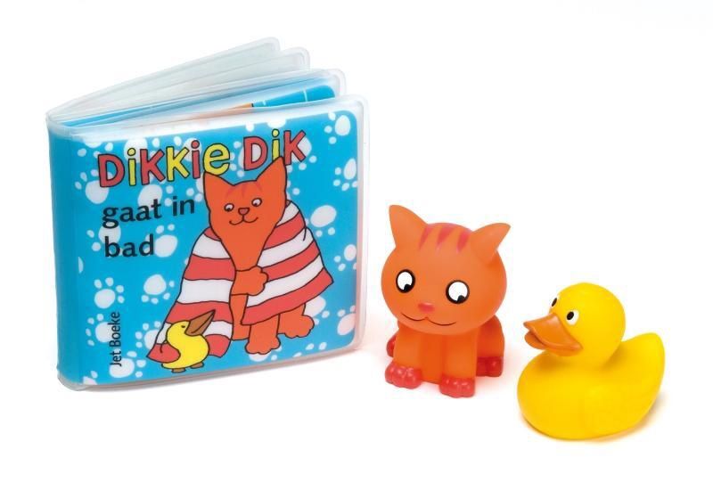 Het is een boek I Dikkie Dik gaat in bad