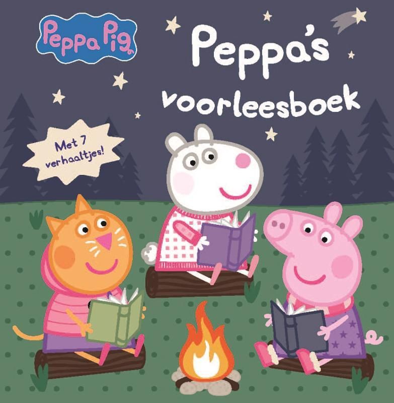 Het is een boek I Peppa&#39;s voorleesboek