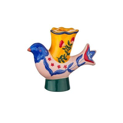 Homebound I Kandelaar vogel multi color
