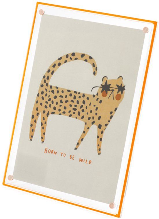 Homebound I Fotolijst oranje - Born to be wild