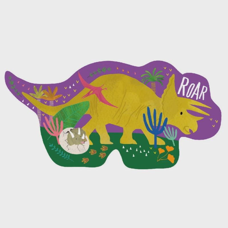 Floss &amp; Rock I Dino puzzel (12 stukjes)
