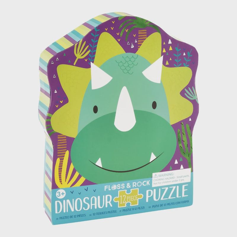 Floss &amp; Rock I Dino puzzel (12 stukjes)