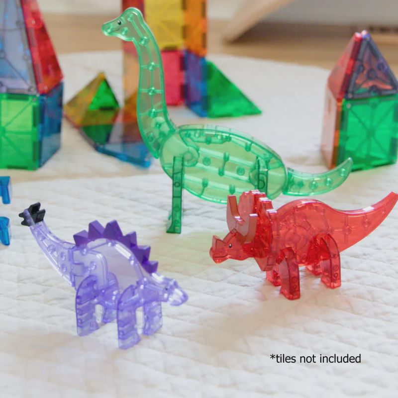 MAGNA-TILES® I Dinos (5 dinosaurussen)