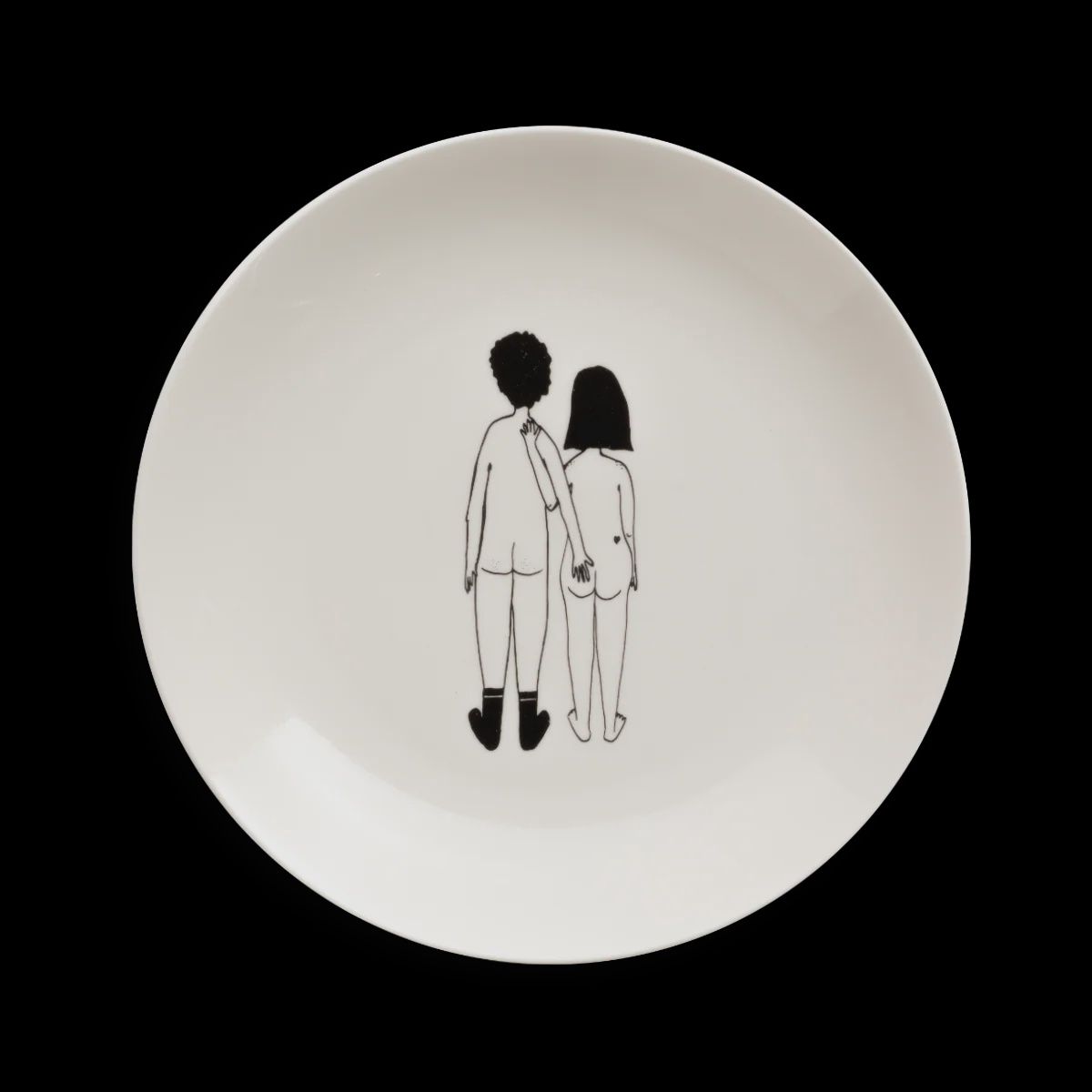 Helen B I Borden div. designs, Design: Naked couple