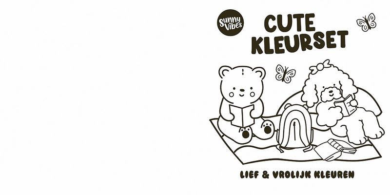 Sunny Vibes I Cute kleurset met alcoholstiften