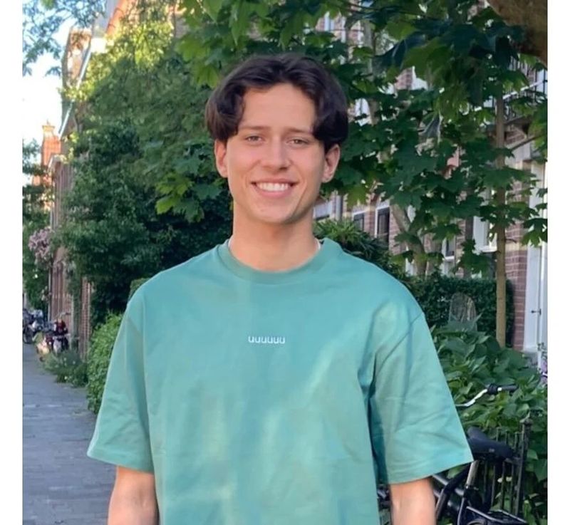 Klötje I T-shirt UUUUUUU groen met witte letters