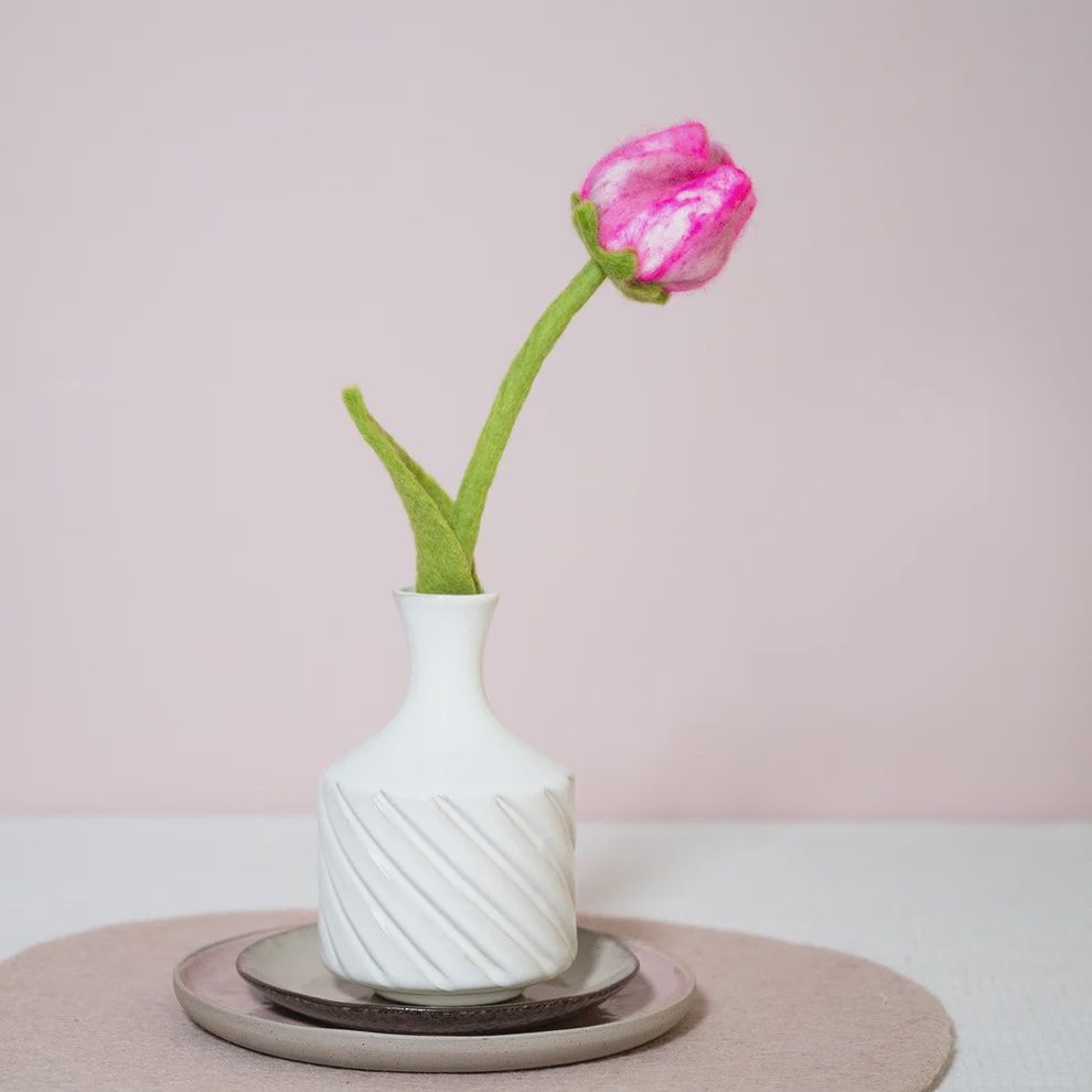 Sjaal met Verhaal I Bloem Tulp (diverse kleuren), Tulp: Fey