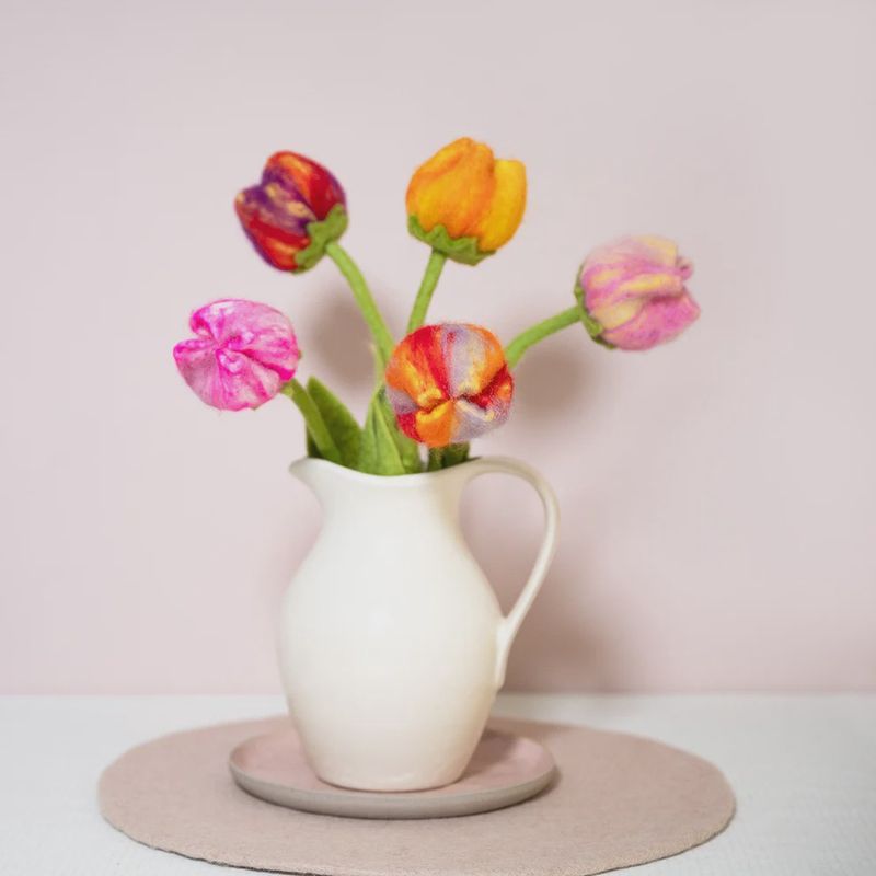 Sjaal met Verhaal I Bloem Tulp (diverse kleuren)
