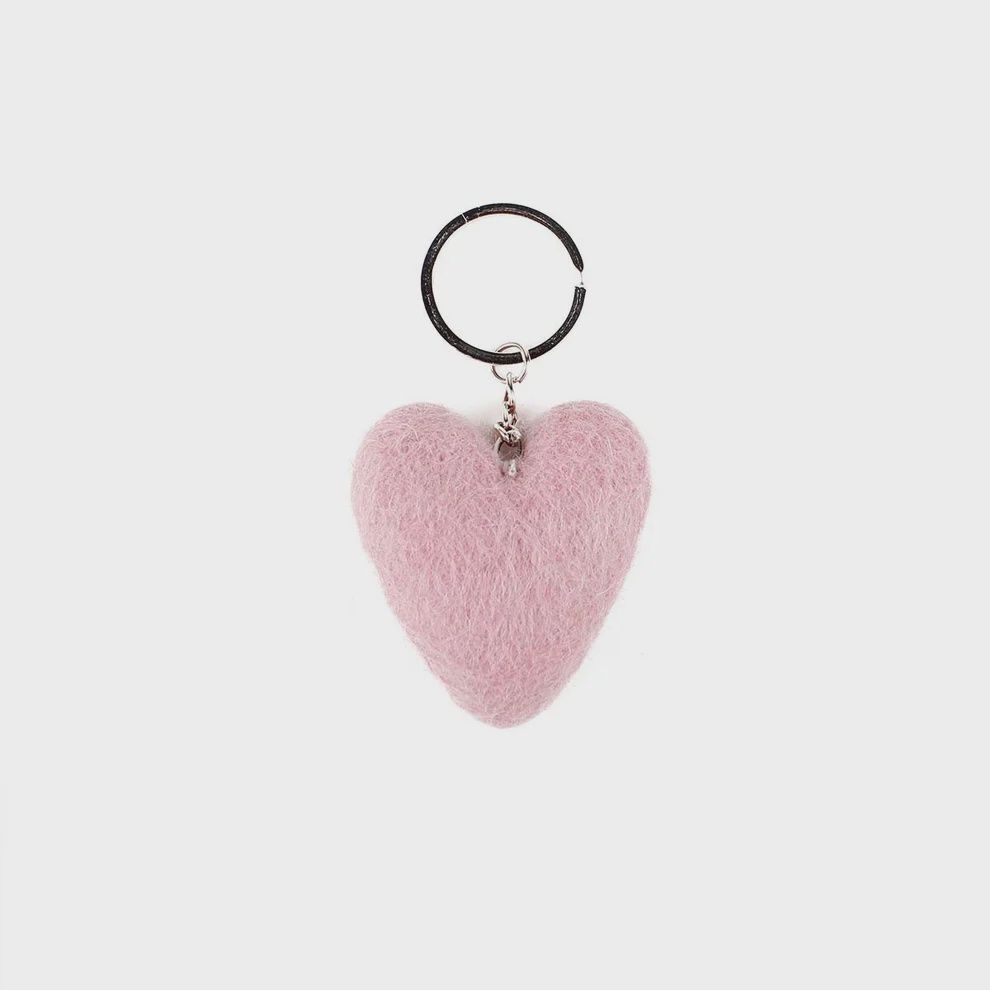 Sjaal met Verhaal I Sleutelhanger hart