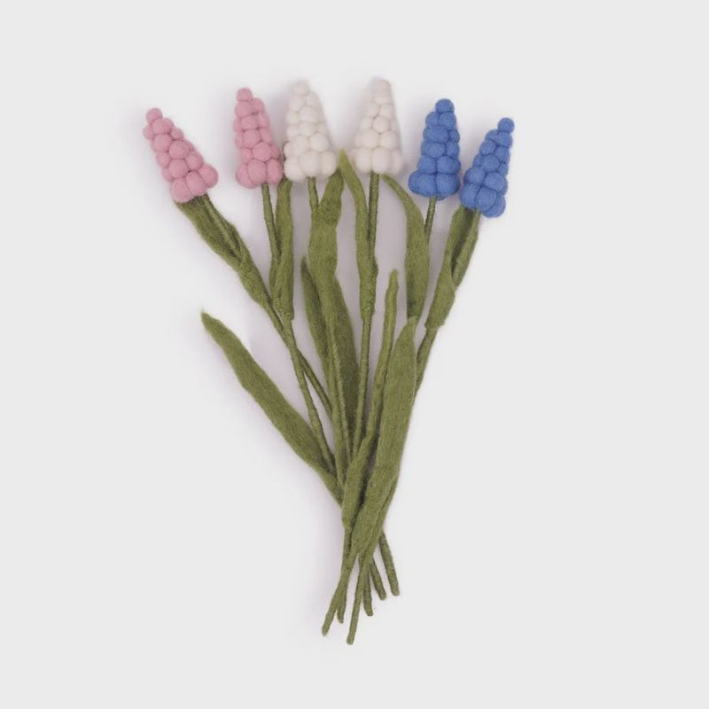 Sjaal met verhaal I Bloem druifje (diverse kleuren)