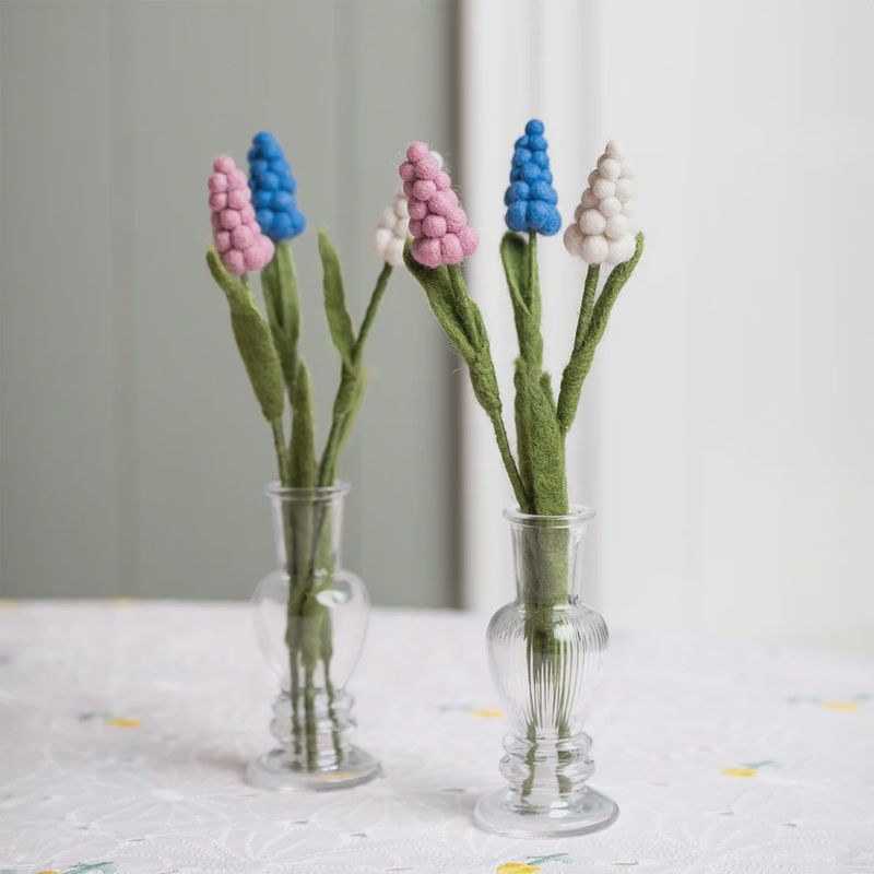 Sjaal met verhaal I Bloem druifje (diverse kleuren)